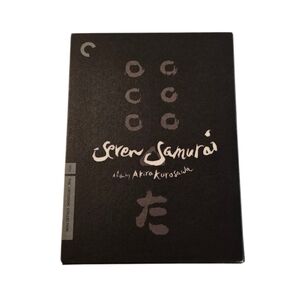 Seven Samurai Akira Kurosawa Criterion Collection DVD Box Set